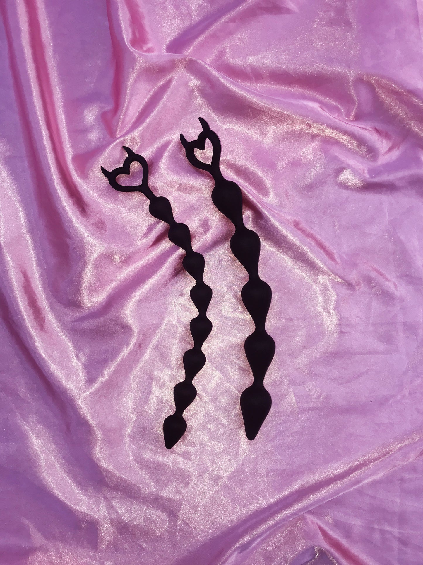 Devil tail long silicone butt plug for gays