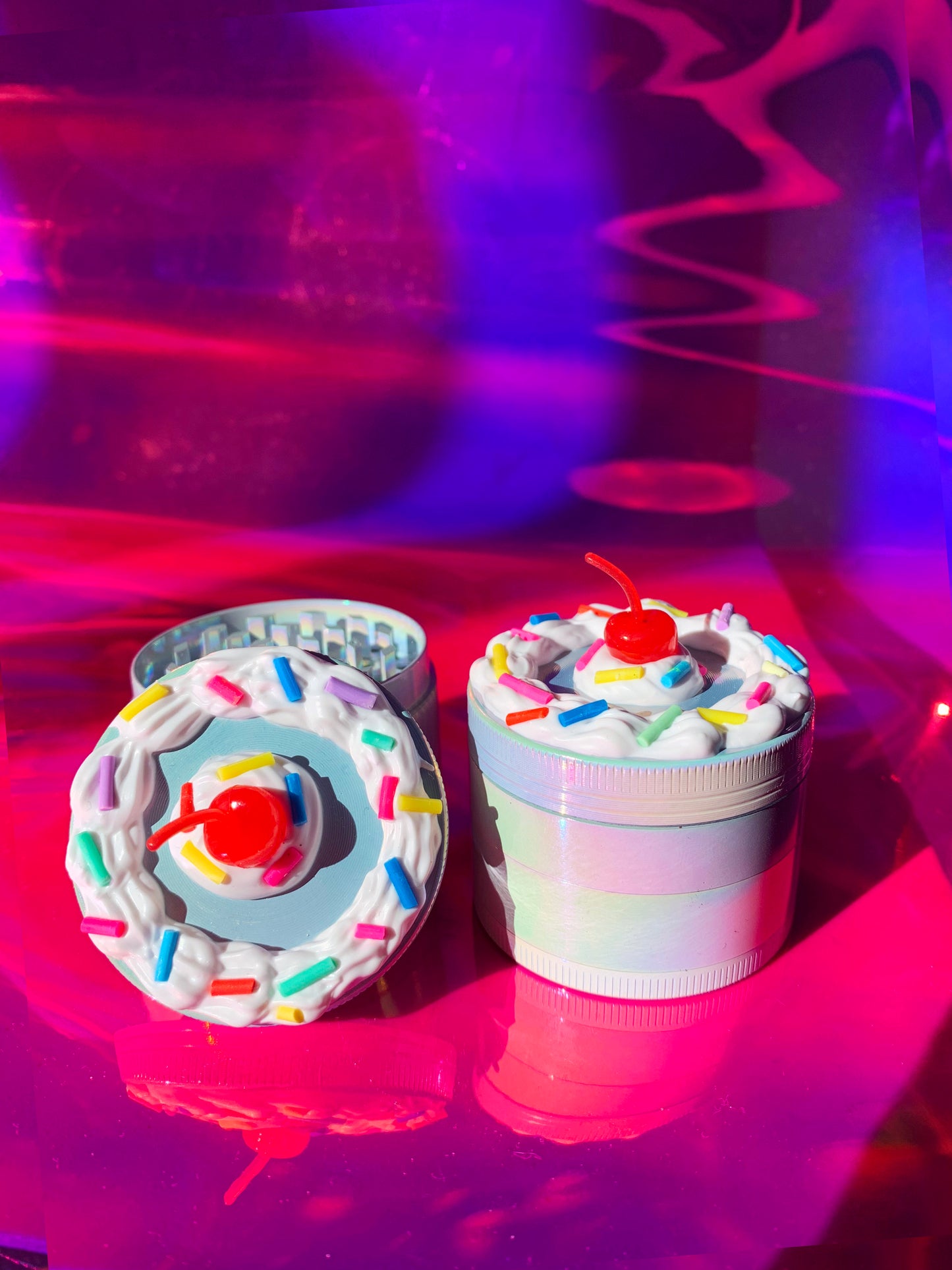 fake cake grinder