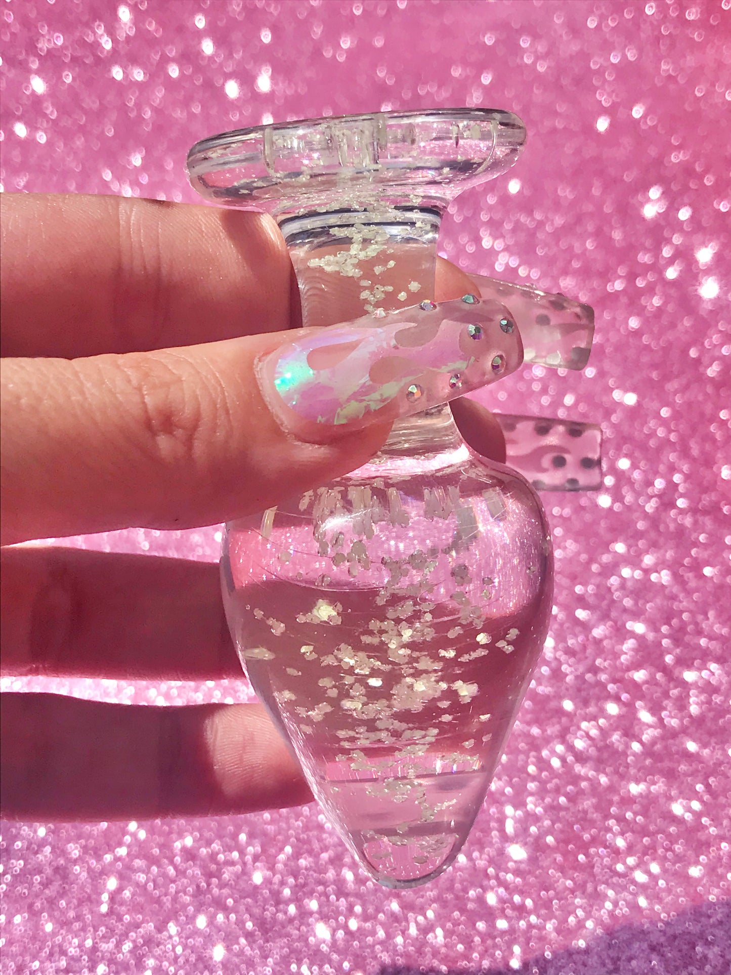 💡 Glow In The Dark Glass Butt Plugs 💡 S/M/L