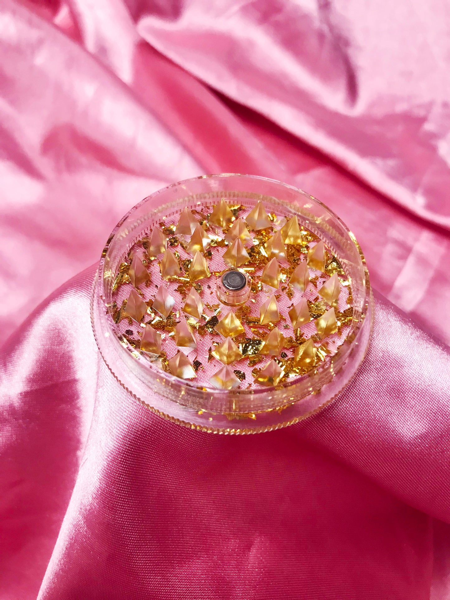 Cute custom butterfly resin grinder for stoner girls
