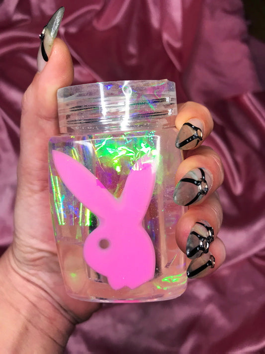 Cute and girly Playboy stash jar for stoner girls