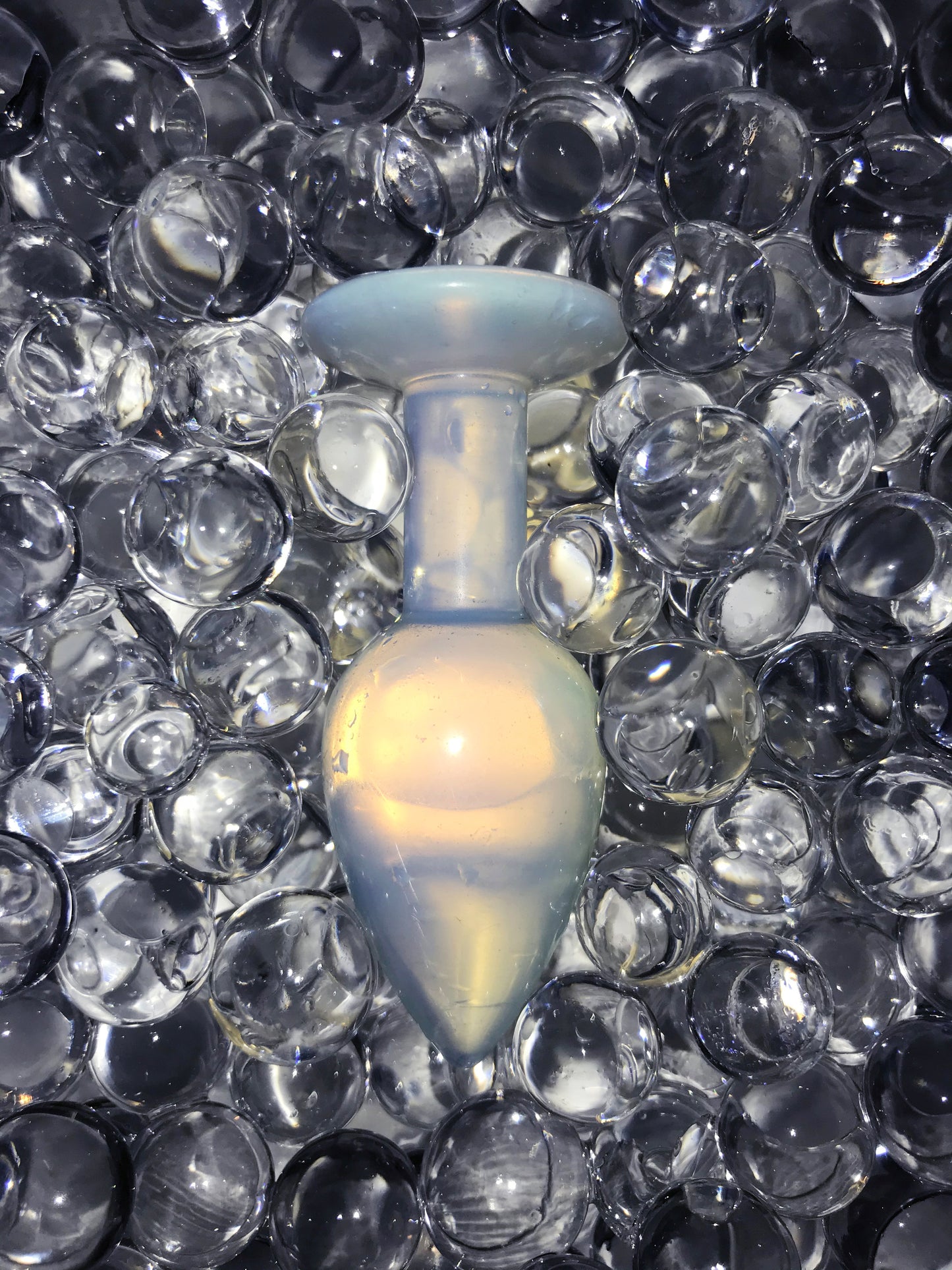 Small opalite butt plug