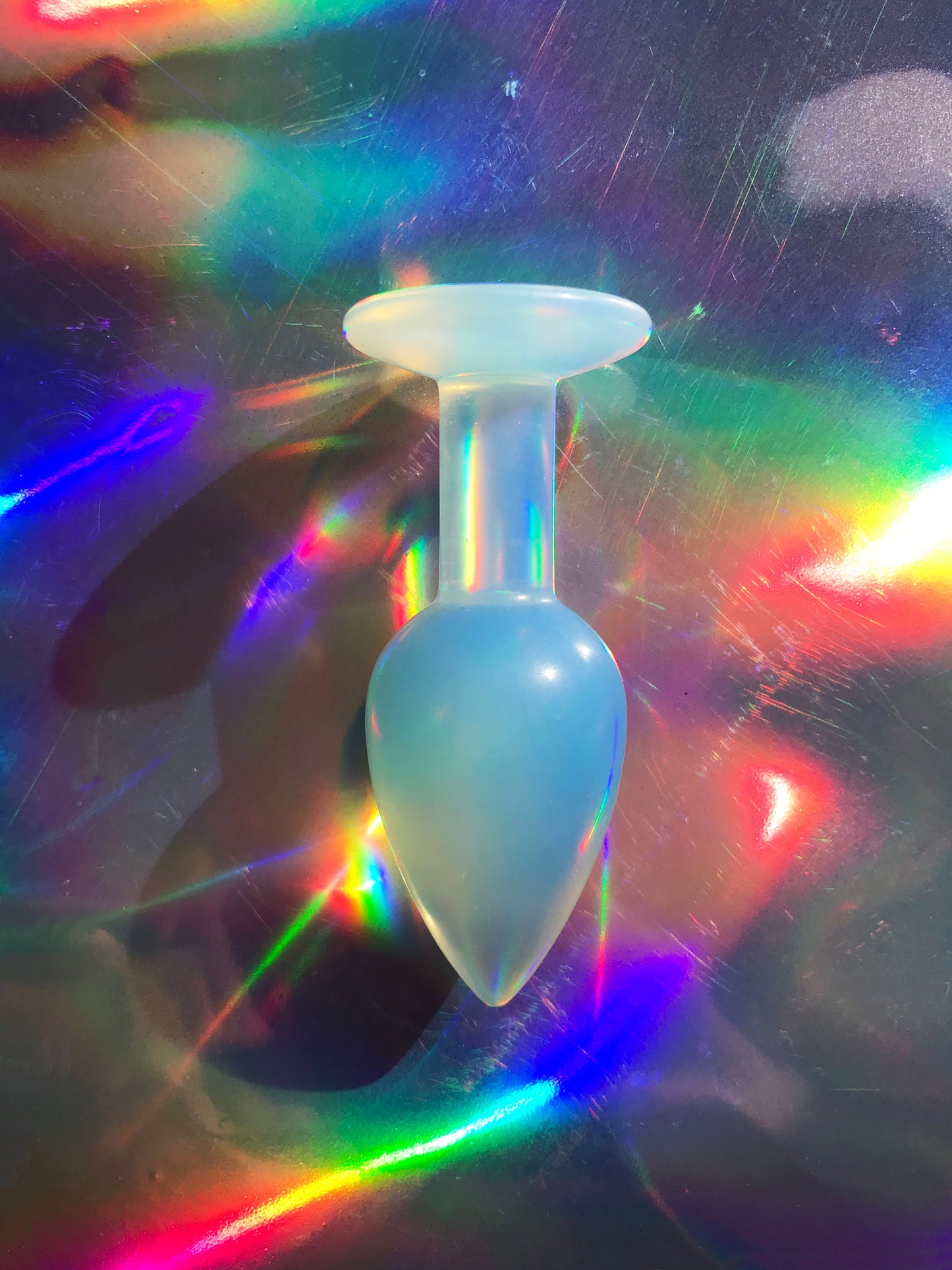 Small opalite butt plug