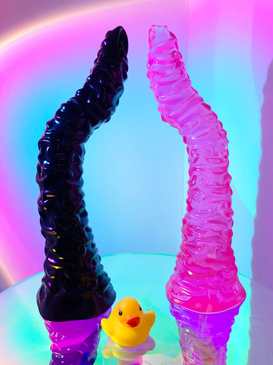 Super big hentai fantasy dildo with strong suction cup