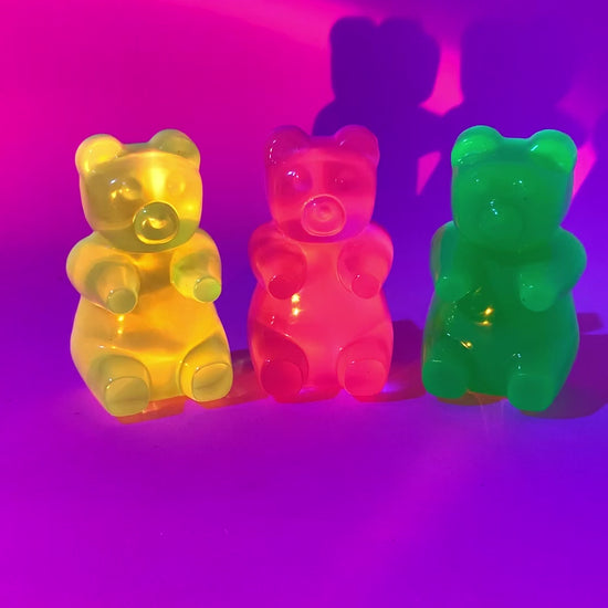 Kawaii gummy bears fridge magnets