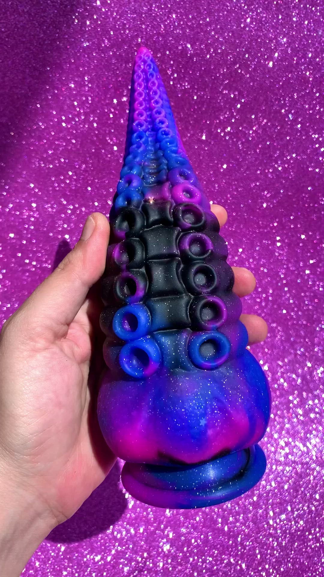 Cute hentai tentacle dildo with suction cup