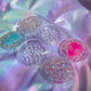 Cute alien resin grinder for stoner girls 