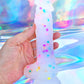 Kawaii confetti dildo with suction cup