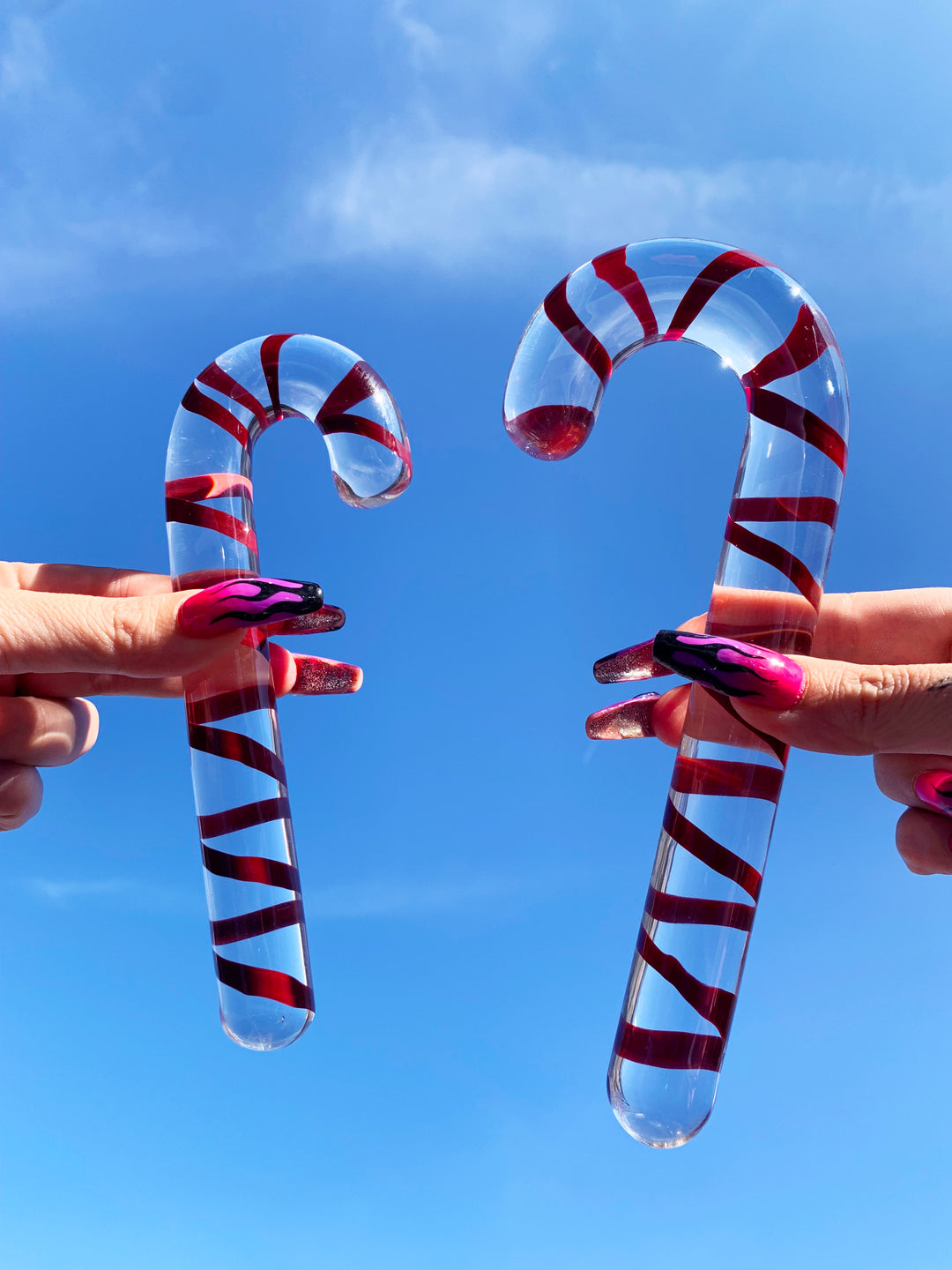 Candy Cane Christmas Glass Dildo | Beauglyful BEAUGLYFUL Candy Cane Christmas Glass Dildo | Beauglyful BEAUGLYFUL