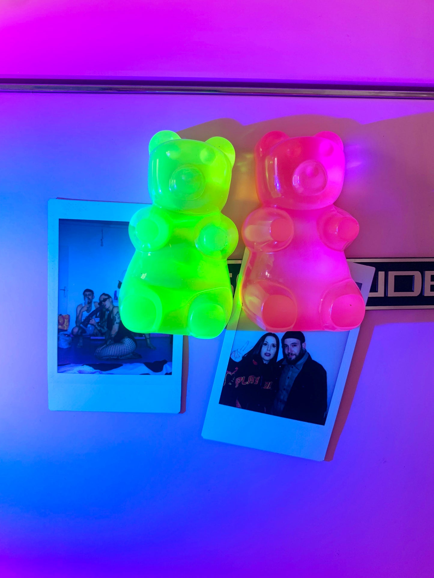 Kawaii gummy bears fridge magnets