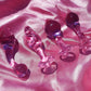 Cute pink glass butt plugs