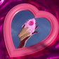 Pink ice cream cone silicone pipe for stoner girls
