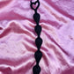 Devil tail long silicone butt plug for gays