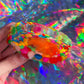 Pretty fish tank rainbow resin ashtray for stoner girls