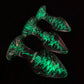 💡 Glow In The Dark Glass Butt Plugs 💡 S/M/L