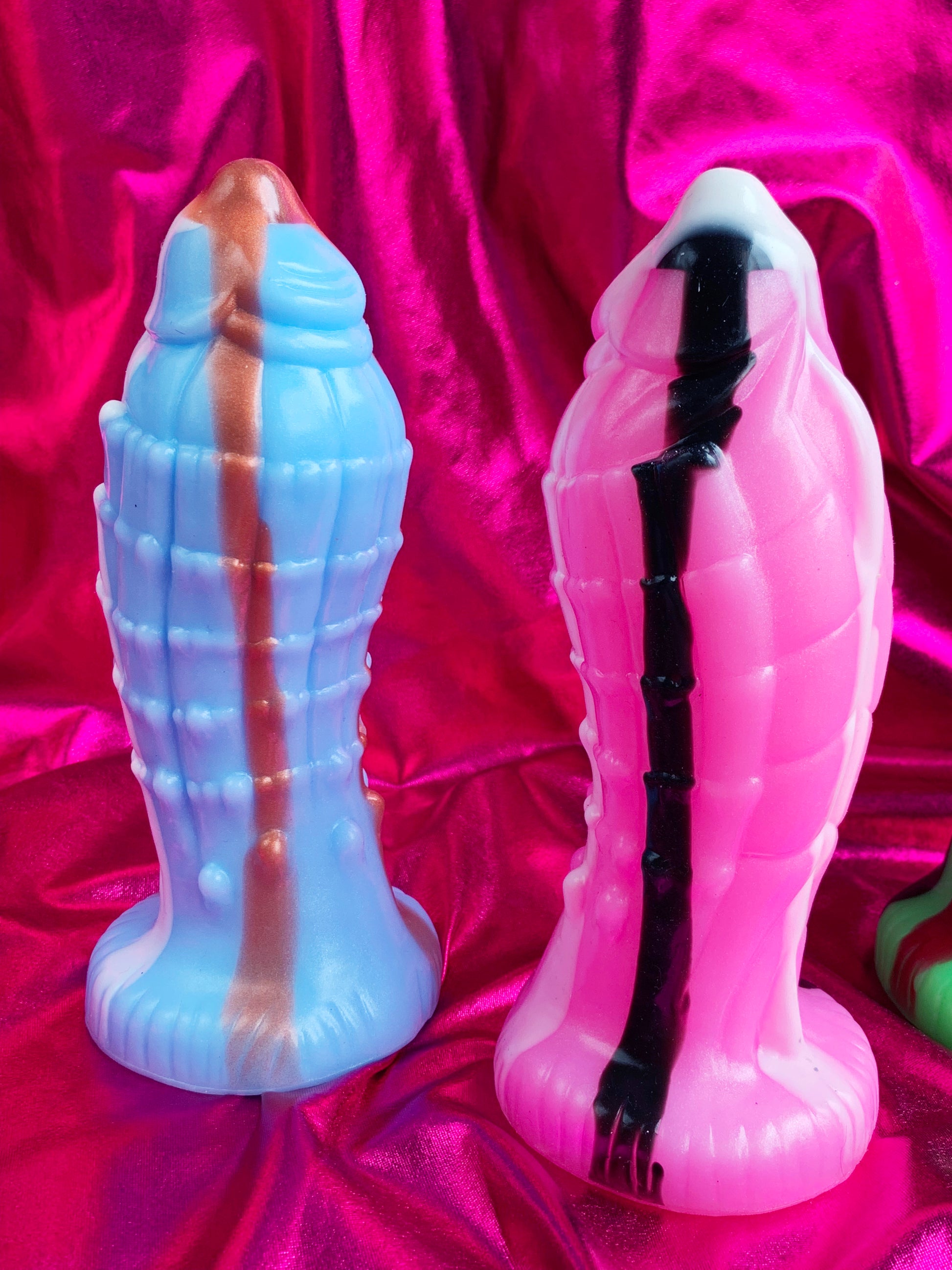 Ice cream fantasy dildo with suction cup