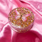 Cute custom butterfly resin grinder for stoner girls 