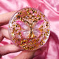 Cute custom butterfly resin grinder for stoner girls 