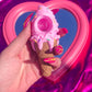 Pink ice cream cone silicone pipe for stoner girls
