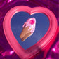 Pink ice cream cone silicone pipe for stoner girls