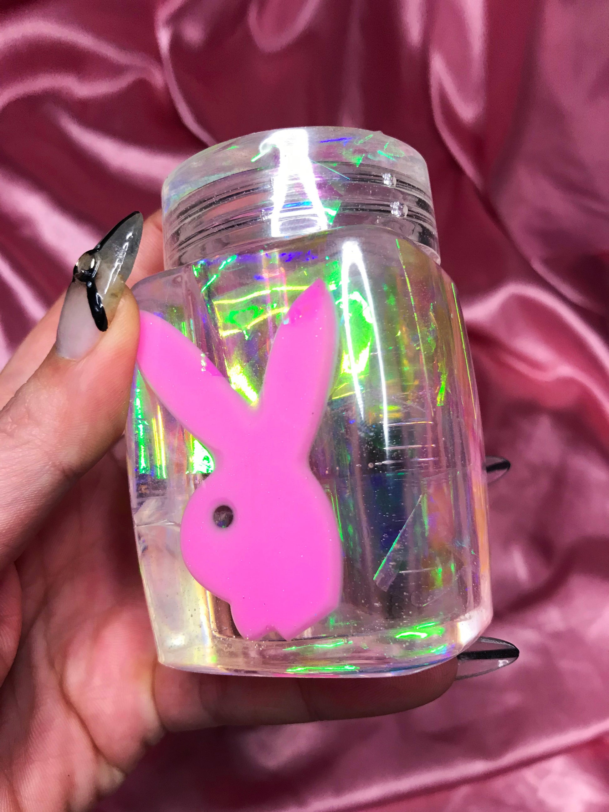 Cute and girly Playboy stash jar for stoner girls