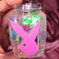 Cute and girly Playboy stash jar for stoner girls