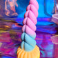 Pretty unicorn fantasy dildo with suction cup