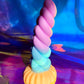 Pretty unicorn fantasy dildo with suction cup