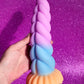 Pretty unicorn fantasy dildo with suction cup
