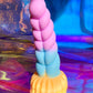 Pretty unicorn fantasy dildo with suction cup
