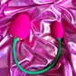 Rose clitoris sucker with vibrating bullet