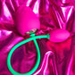 Rose clitoris sucker with vibrating bullet