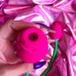 Rose clitoris sucker with vibrating bullet