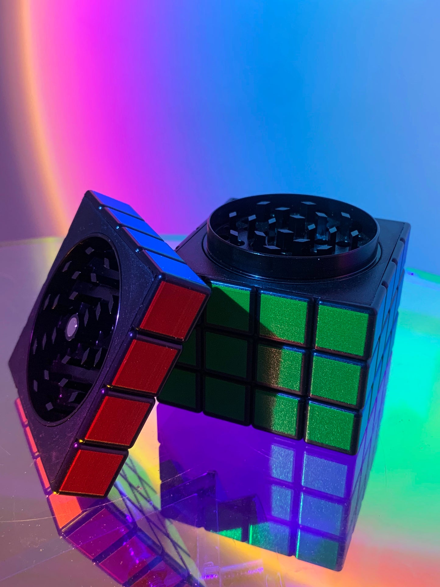 Rubik's cube funny grinder for stoners