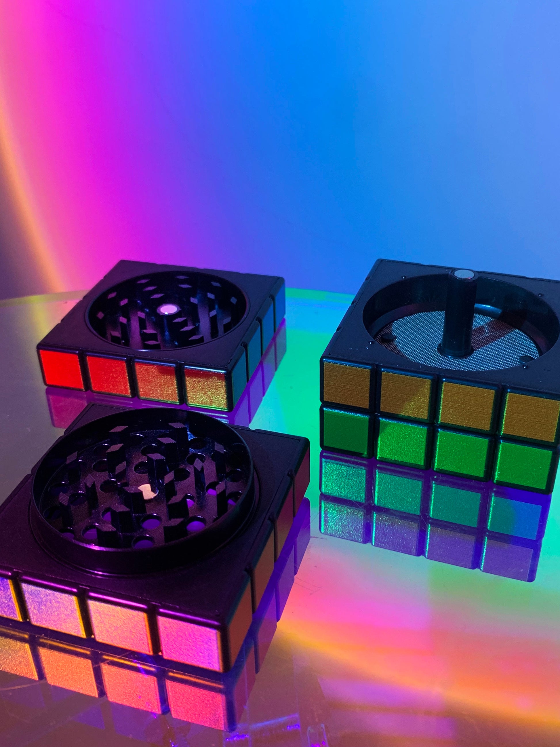 Rubik's cube funny grinder for stoners