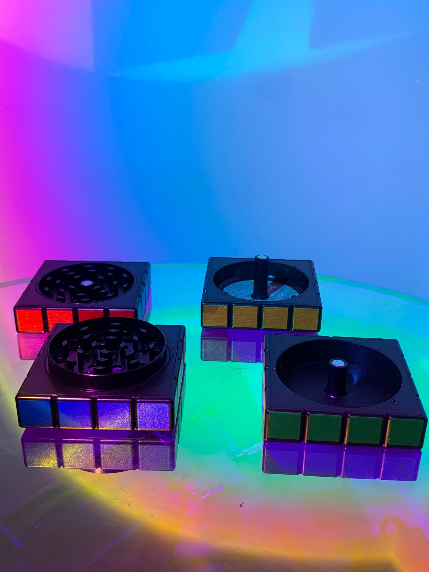 Rubik's cube funny grinder for stoners