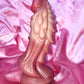 Skin color big dragon silicone dildo with strong suction cup