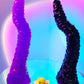 Black big hentai fantasy dildo with strong suction cup