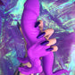 Big purple dinosaur dildo 
