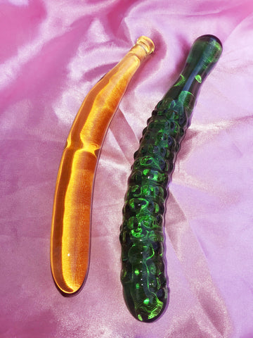 Vegan Glass Dildos  Fruit & Vegetables Dildos | Beauglyful  BEAUGLYFUL