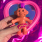 Cute vintage troll doll lighter case for a stoner girl