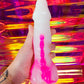 White & pink kawaii fantasy dildo