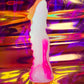White & pink kawaii fantasy dildo