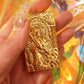 Windproof dragon golden lighter for stoner men