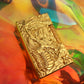 Windproof dragon golden lighter for stoner men