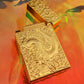 Windproof dragon golden lighter for stoner men